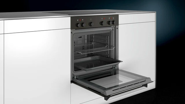 Siemens HE010FBL0 Four Encastré Einbauofen 3D-Heißluft Braun 66L 4