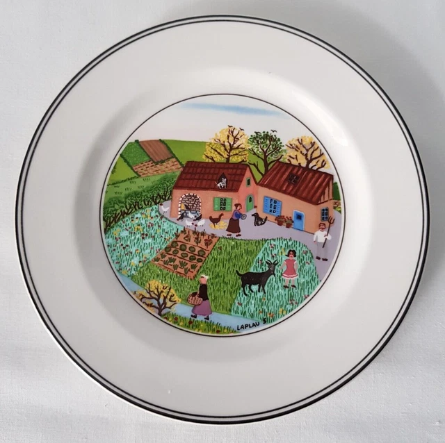 Villeroy & Boch Design Naif 17 cm Tea Side Plate - Laplau 5 - Farm