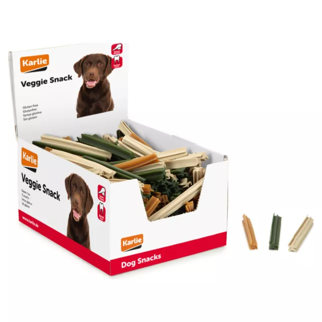 Karlie Veggie Barra Mix 19 CM -190 Pieza, Snack para Perro, Nuevo