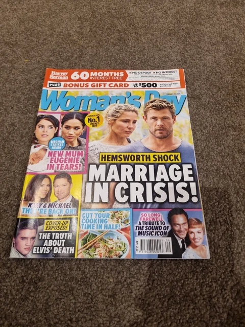 Womans Day Magazine February 2021 Kylie Minogue Nicole Kidman Eur 15 13