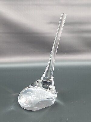 Vintage Clear Glass Golf Club Driver Paperweight