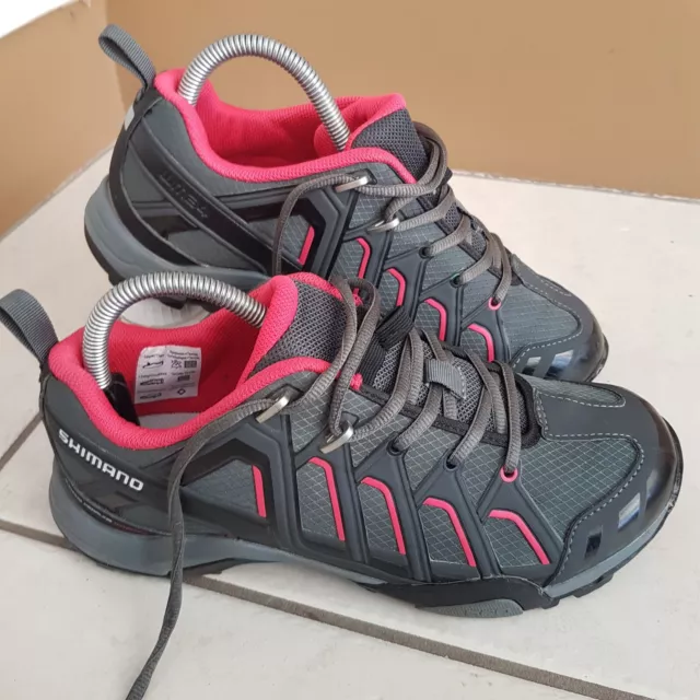 Shimano WM34 Damen-Radschuhe Mountainbike SPD GRÖSSE UK 6,5 EU40 schwer getragen