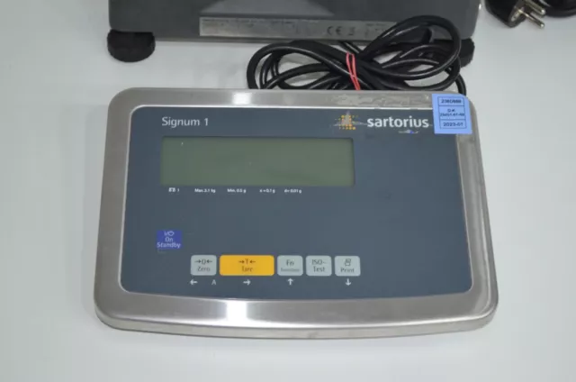 Sartorius Signum 1 Präzisionswaage / Feinwaage 3100g x 0,01g - SIWSBBP-1-3-HCE 2