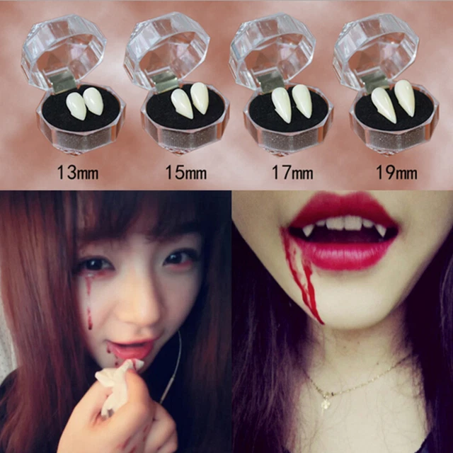 Costume denti finte protesi vampiri Halloween*H7