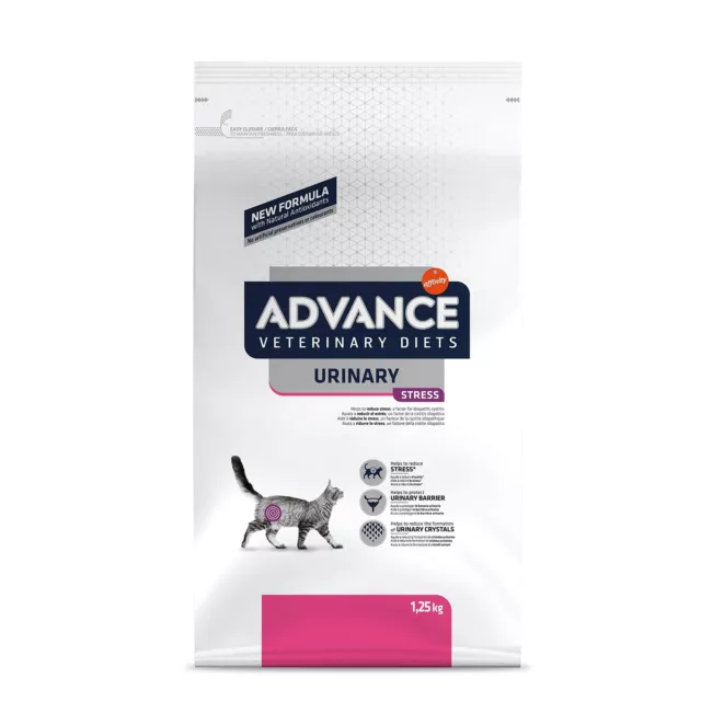 Advance Veterinary Diets Urinary Stress - Croquettes pour Chats para la pour ...