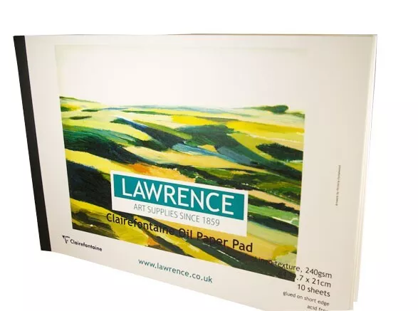 Lawrence Clairefontaine Öl Papier Pad - A4 - 240 g / m - 10 Blatt 2