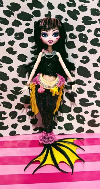 Monster High inspired OOAK Mermaid in handmade outfit. All incl.