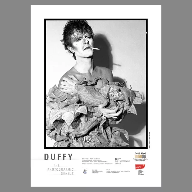 David Bowie 2012 Exhibition Poster - Duffy - Scary Monsters 1980