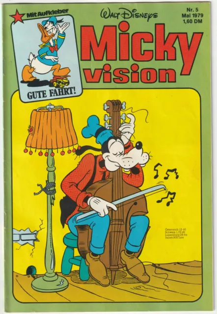 ✪ MICKYVISION #05/1979 ohne Beilage, Ehapa COMIC-HEFT Z1- *Walt Disney