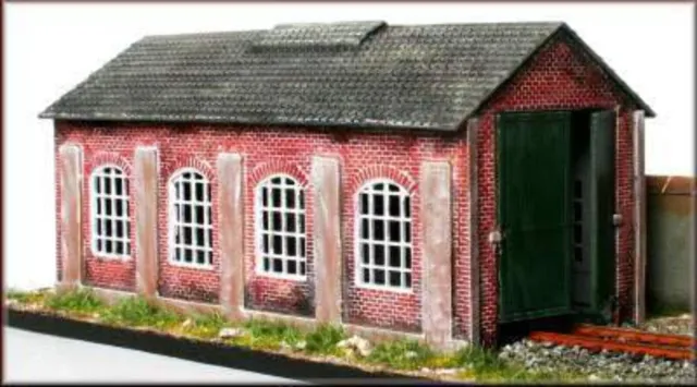 Knightwing Single Road Engine Shed 00 Oo Gauge Scale  Model Railway Pm112