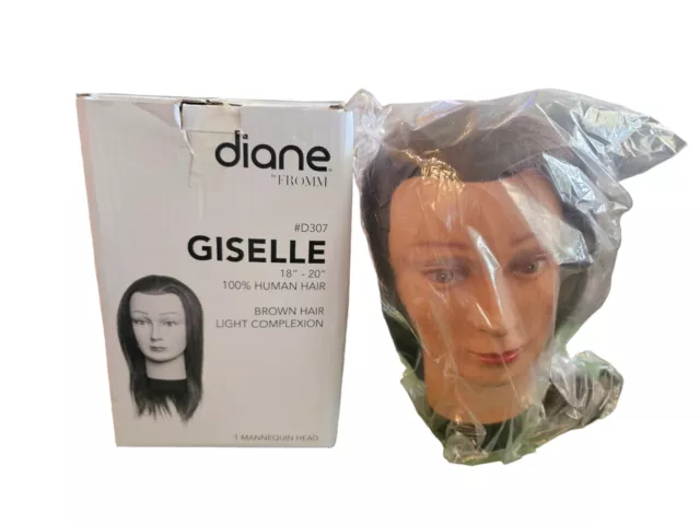 Diane D315 Naomi 16-18 Mannequin Head Human Hair