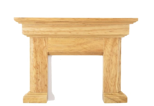 Atyhao Cheminée De Maison De Poupée, Meubles De Maison De Poupée Mignons En Bois Léger 1:12 Pour La Décoration De Maison De Poupée