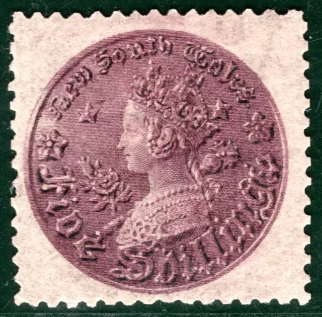 Australia States NSW QV High Value SG.181 5s Rose-Lilac 1888 Mint c£350 SBLUE126