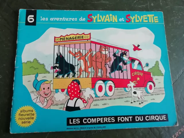 Sylvain Et Sylvette Les Compères Font Du Cirque N°6 Eo