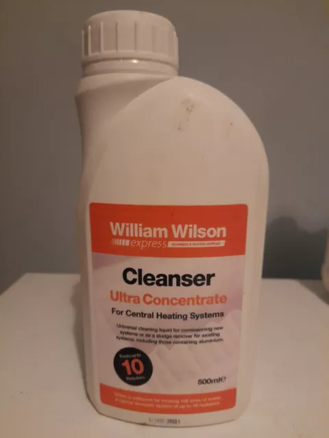 William Wilson Cleanser Ultra Concentrate Central Heating Systems 500ml