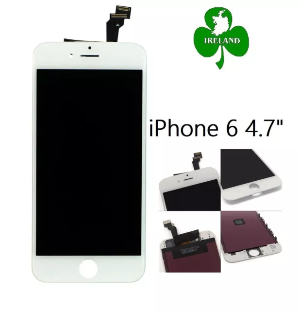 iPhone 6 4,7" Blanc Écran tactile LCD Remplacement de l'écran numériseur...