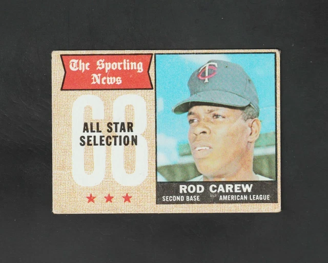 1968 Topps Rod Carew AS #363 -- Twins HOF ~~  LOOK!