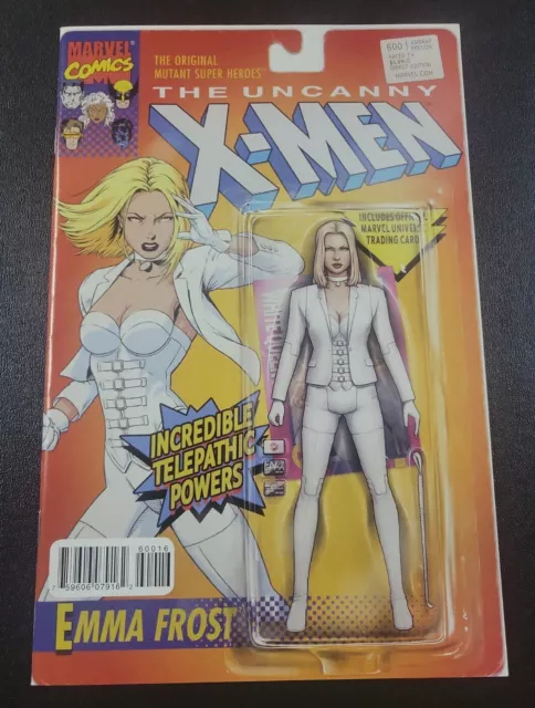 Uncanny X-Men #600 Emma Frost Action Figure Variant Marvel  2016