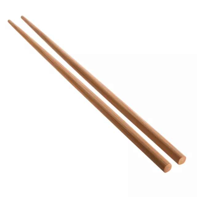 Reishunger 10 Paar edle Essstäbchen, Dunkel (24cm) Chinesische Bambus Stäbchen