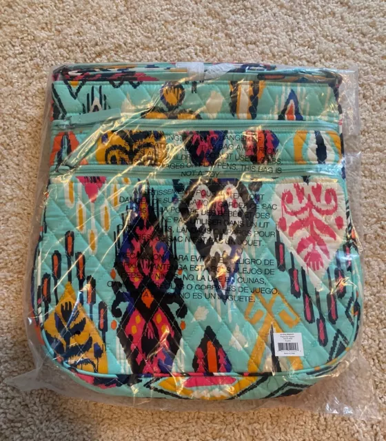 Vera Bradley Triple Zip Hipster Crossbody Bag - Pueblo