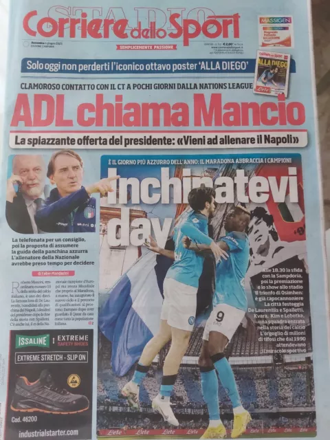 Corriere dello Sport azzurro, 04 Giugno 2023