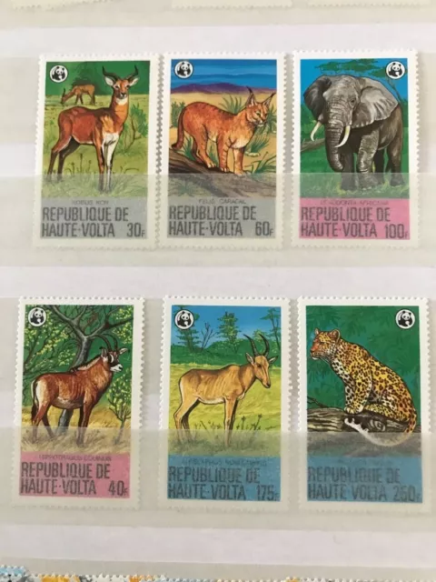 Haute-Volta /Burkina Faso - 1984 - WWF - stamps Timbres francobolli MNH** Alb