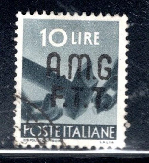 Italy  Italian Trieste Overprint Amg Ftt  Stamps Used   Lot 70Bf