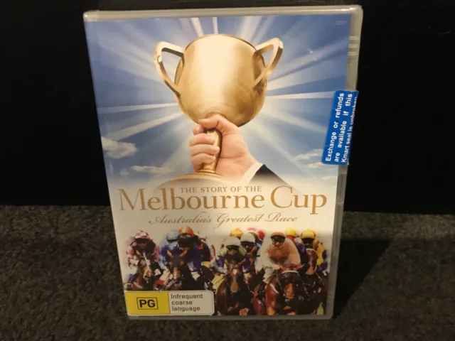 The Story Of The Melbourne Cup - Australia's Greatest Race DVD. Brand New. Reg 4