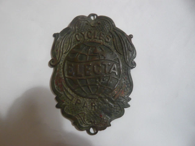 Plaque De Vélo Vintage Terrot - Ancienne, Modèle Moto Et Cycles - Collectors - Made In France