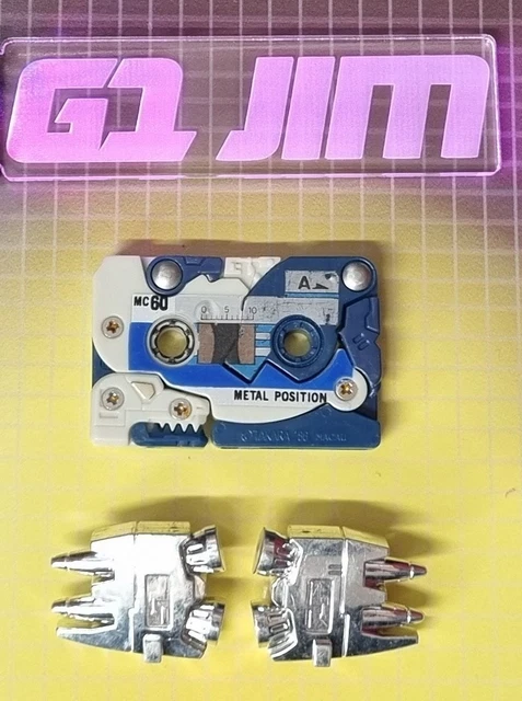 VINTAGE HASBRO TRANSFORMERS G1 Decepticon Mini Cassette Overkill ...