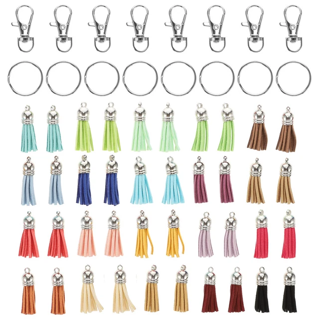 50 ensembles de Métal Porte-clés Sac à main Pendentif Charme Creative Keychain