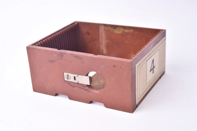 Folder for Stereoscope Gaumont Format 1 25/32x4 7/32in Good État