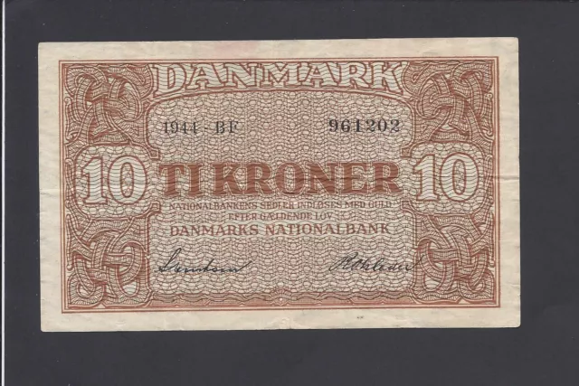 Denmark  -   10  Kroner   1941    @      @