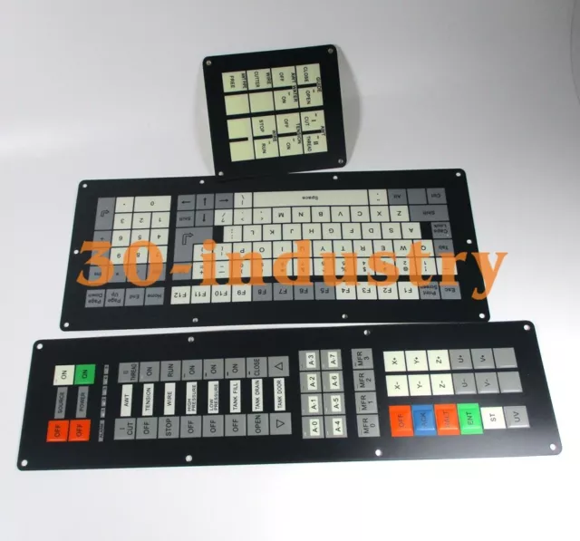1SET Membrane Keyboard FOR Sodick Wire EDM Machine AQ360 AQ400 Button Film