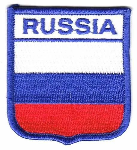 Wappen Aufnäher Russland Patch Flagge Fahne