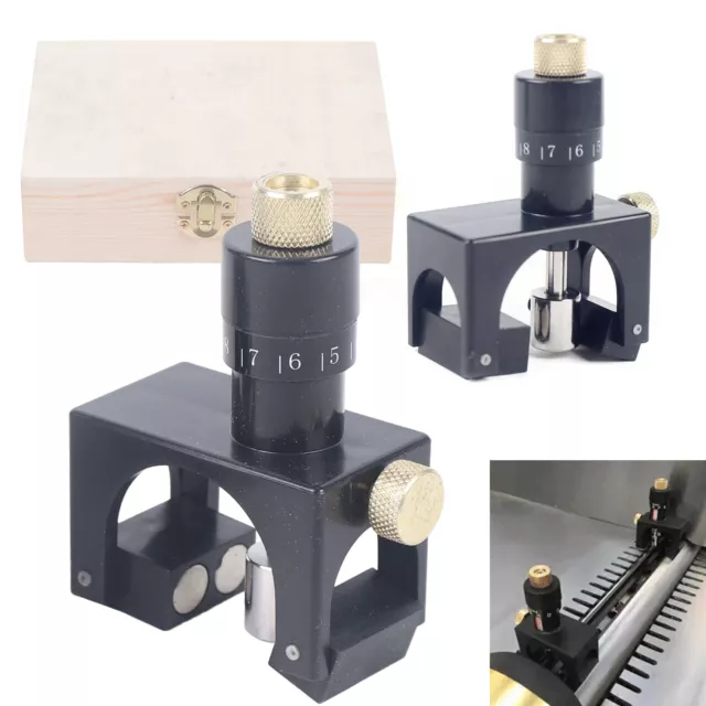 2* Magnetic Adjustable Planer Blade Cutter Setting Jig Gauge Woodworking Tool