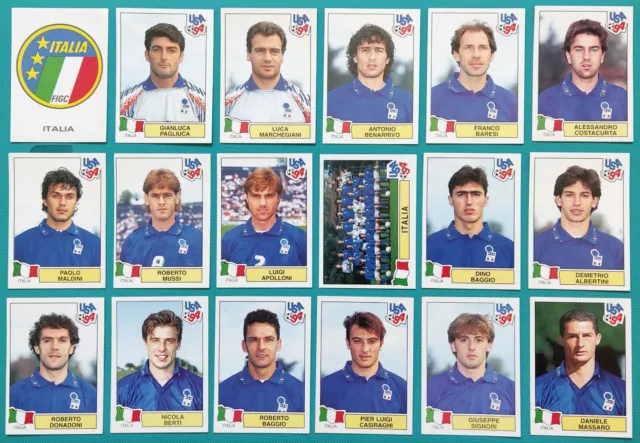 RARE!!! Italy - Panini USA 94 World Cup Story Stickers