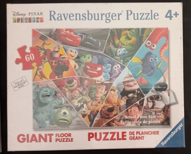 RAVENSBURGER DISNEY Pixar Ultimate Pixar Puzzle géant pour sol, 60