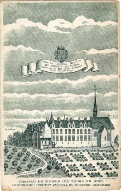 CPA Chateau du PLESSIS les TOURS in 1699 (Mentioned by Walter Scott... (227169)