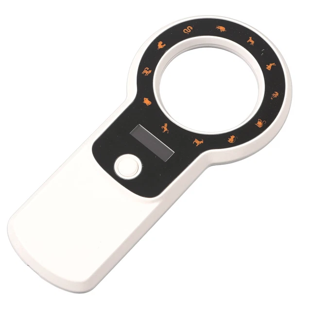 New Animal Chip Scanner Data Storage BT Wireless Connection Pet ID Chip Reader