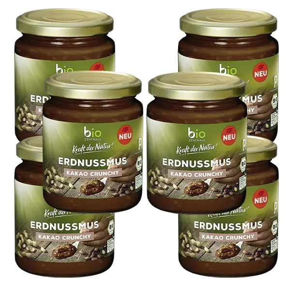 Cacao croccante biocentrale arachidi bioelettrico, 250 g, confezione da 6