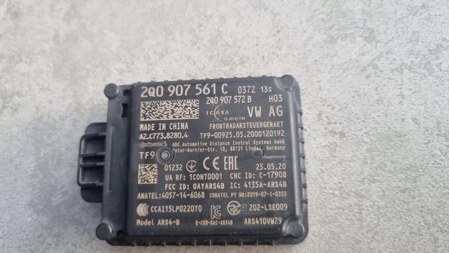 Sensore radar AUDI VW SKODA distanza radar distanza centralina ACC 2Q0907561C