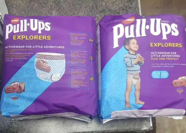 Huggies Pull Ups Day Time Boy Training Pants Mega Pack Size 6, 15-23kg, 36  Nappy
