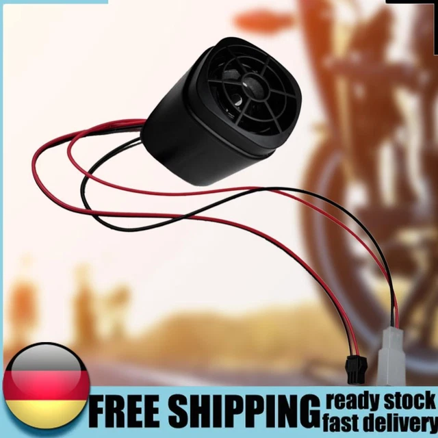 Altoparlante stereo moto stereo utile per scooter elettrico 9-100V moto D