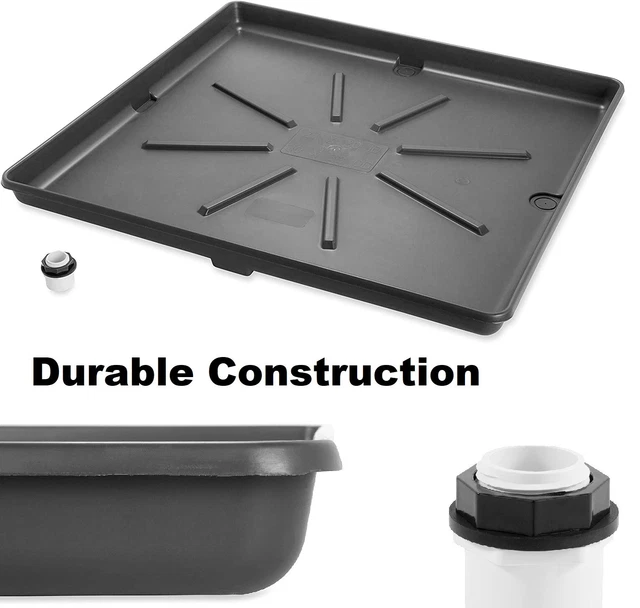 WASHING MACHINE DRAIN Pan Drain Fitting Home Garage Floor Locknut