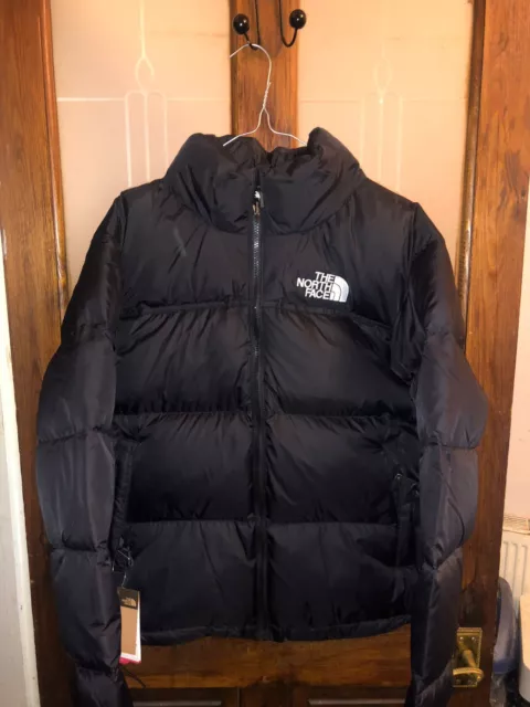 The North Face Nuptse 700 puffer jacket men’s size medium black