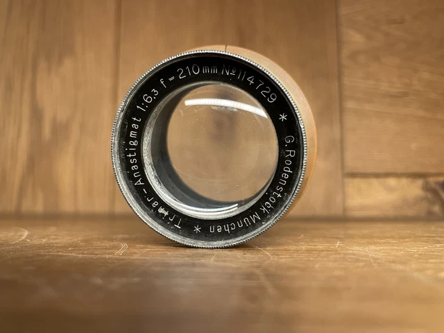 rare lens c mount Rodenstock 55mm f: 1,2 with adapter macro
