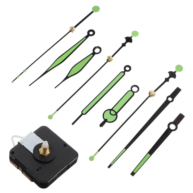 10 Pezzi DIY Meccanismo Di Movimento 'Orologio Silenzioso Al Quarzo Orologio Da Parete Kit Lancette Per Riparazione Parti Ricambio 88182749