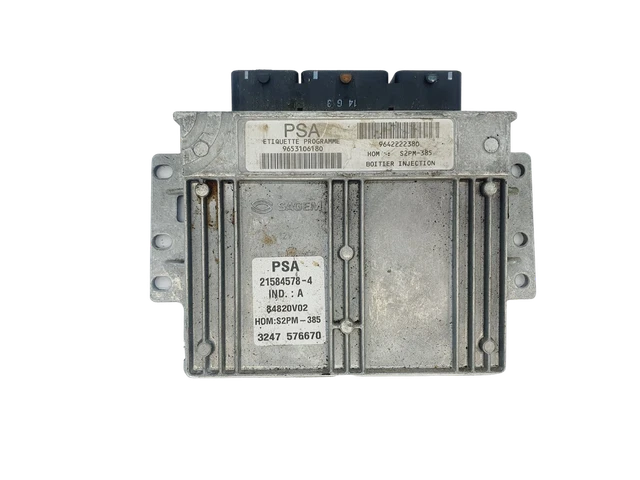 Calculateur Moteur (ECU) CITROËN S2PM-383 - Réf. 21584159-6 / 9649903680 - Décodé - Occasion