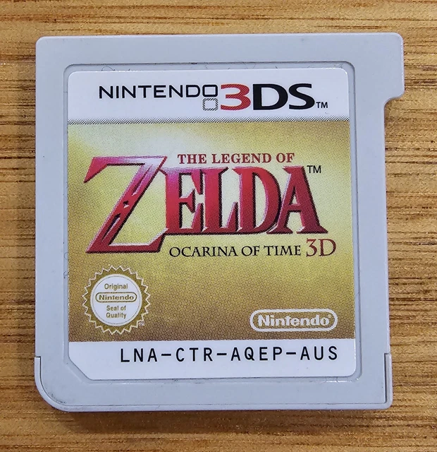 THE LEGEND OF Zelda ocarina of time Nintendo 3DS N3DS AUS PAL 18.92
